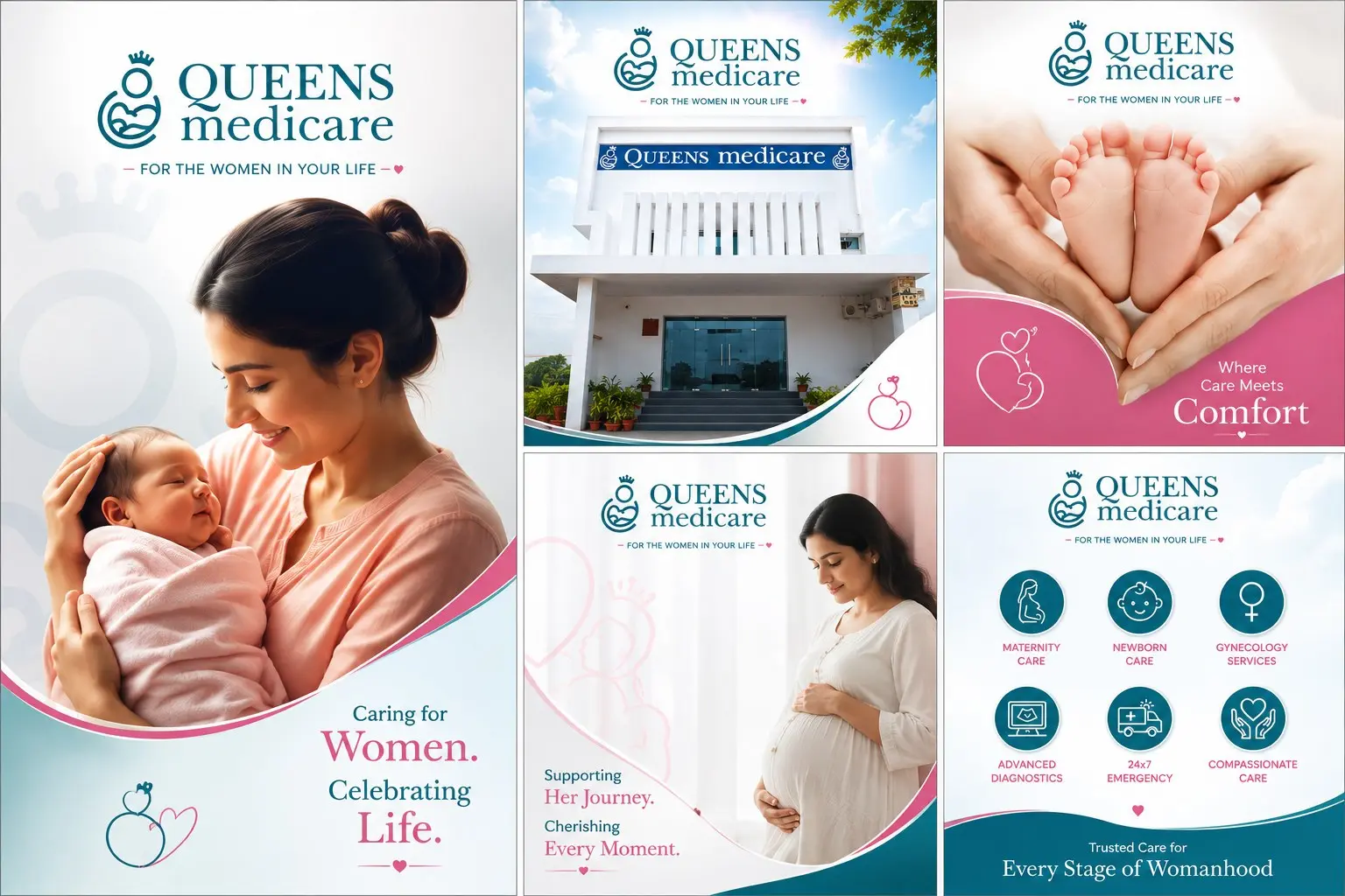 Queens Medicare — caring for women, celebrating life. Trusted care for every stage of womanhood.